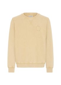 Longpullover Blend "Sweater BHFactor", Herren, Gr. XL, gelb (starfish), Obermaterial: 100% Baumwolle CO., Pullover Longpullover