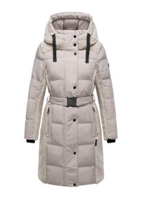 Wintermantel Navahoo "Wintermantel Funkelteddy 14", Damen, Gr. XL, grau (bone), Obermaterial: 100% Polyester PES. Obermaterial: Futter: 100% Polyester PES. 100% Polyester PES., M&auml;ntel Wintermantel