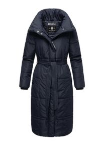 Steppmantel Navahoo "Steppmantel Mirenaa", Damen, Gr. XL, blau (navy), Obermaterial: 100% Polyester PES. Obermaterial: Futter: 100% Polyester PES. 100% Polyester PES., M&auml;ntel Steppmantel