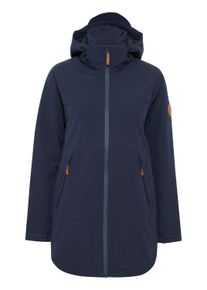 Outdoorjacke North Bend "Outdoorjacke NBBrenda W W-PRO 15.000 mit wasserdichter Beschichtung", Damen, Gr. 46, blau (navy blazer), Obermaterial: 90% Polyester PES. 10% Elasthan EL., regular fit h&uuml;ftbedeckend, Jacken Outdoorjacke