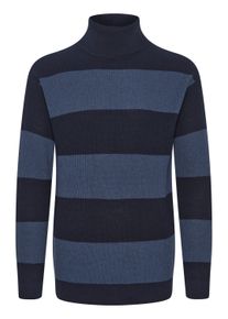 !Solid Rollkragenpullover SOLID "Rollkragenpullover SDSerge", Herren, Gr. L, blau (insignia blau), Obermaterial: 100% Baumwolle CO recyc.., Pullover Rollkragenpullover
