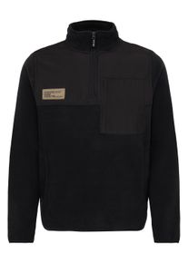 Fleecejacke Blend "Fleecejacke BHMasi Troyer", Herren, Gr. L, schwarz, Obermaterial: 100% Polyester PES., Jacken Fleecejacke