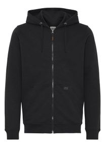 !Solid Kapuzensweatjacke SOLID "Kapuzenfleecejacke SDAUPO", Herren, Gr. M, schwarz (true schwarz), Obermaterial: 65% Polyester PES. 35% Baumwolle CO., Sweatjacken Kapuzensweatjacke