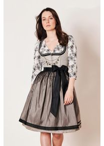 Kr&uuml;ger Dirndl KR&Uuml;GER "Dirndl Dorota (60cm)", Damen, Gr. 40, beige, Kleider Dirndl