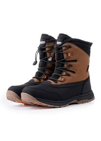 Winterboots Icepeak "ALMONT MR", Herren, Gr. 46, amber, Synthetik, Textil, Schuhe Winterboots, Winterschuhe, Winterstiefel, Snowboots, gef&uuml;ttert & wasserabweisend