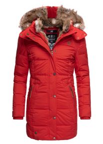 Wintermantel Marikoo "Wintermantel Lieblings Jacke", Damen, Gr. S, rot, Obermaterial: 100% Polyester PES. Obermaterial: Futter: 100% Polyester PES. 100% Polyester PES., M&auml;ntel Wintermantel