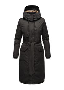 Wintermantel Navahoo "Wintermantel Hokulanii", Damen, Gr. XXL, schwarz, Obermaterial: 100% Polyester PES. Obermaterial: Futter: 100% Polyester PES. 100% Polyester PES., M&auml;ntel Wintermantel