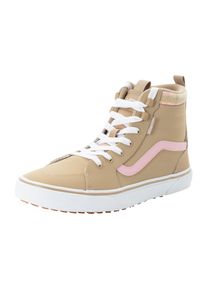 Sneaker Vans "Filmore Hi VansGuard", M&auml;dchen, Gr. 37, beige (cozy plaid incense), Leder, Synthetik, Textil, Schuhe Sneaker