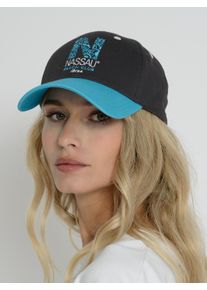 Snapback Cap Top Gun "Damen Cap NB231033", blau (navy, cyan), Obermaterial: 100% Baumwolle CO., Caps Snapback Cap