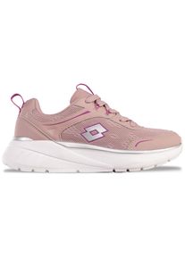Sneaker Lotto, Damen, Gr. 39, rosa (dunkelrose, lila), Kunstfaser, Synthetik, mehrfarbig, Schuhe Sneaker, - mit extra bequemer Memory Foam Innensohle