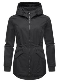 Outdoorjacke Ragwear "&Uuml;bergangsjacke Dowey Tech", Damen, Gr. M, schwarz, Obermaterial: 100% Polyester PES. Obermaterial: Futter: 100% Polyester PES., Jacken Outdoorjacke