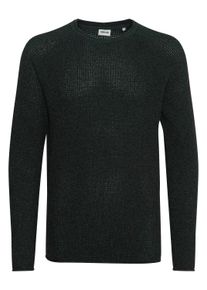 !Solid Strickfleece-Pullover SOLID "Strickpullover SDKotchap", Herren, Gr. L, gr&uuml;n (rosin), Obermaterial: 100% Baumwolle CO recyc.., Pullover Strickfleece-Pullover