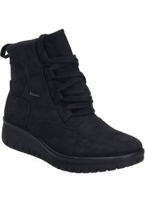 Schn&uuml;rschuh Josef Seibel "Calais 08, schwarz", Damen, Gr. 35, schwarz, Obermaterial: 100% Textilmaterial TEXMAT., Schuhe Schn&uuml;rschuh