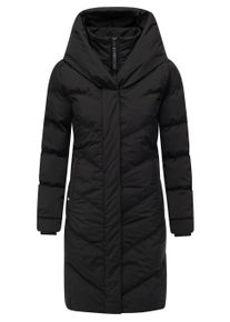 Steppmantel Ragwear "Steppmantel Natalka Soft YOUMODO", Damen, Gr. 3XL, schwarz, Obermaterial: 100% Polyester PES. Obermaterial: Futter: 100% Polyester PES. 100% Polyester PES., M&auml;ntel Steppmantel