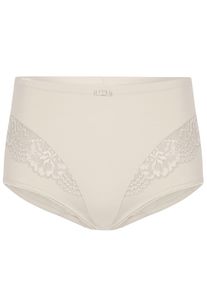 Miederslip SuSa "Miederslip London", Damen, Gr. 50, beige (ivory), Stoff, Obermaterial: 75% Polyamid PA. 25% Elasthan EL., Unterhosen Miederslip