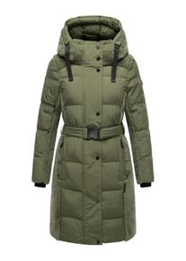 Wintermantel Navahoo "Wintermantel Funkelteddy 14", Damen, Gr. M, gr&uuml;n (olive leaf), Obermaterial: 100% Polyester PES. Obermaterial: Futter: 100% Polyester PES. 100% Polyester PES., M&auml;ntel Wintermantel