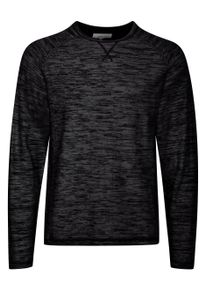 Strickfleece-Pullover Blend "Strickpullover PHPullover", Herren, Gr. XL, schwarz, Obermaterial: 100% Baumwolle CO., Pullover Strickfleece-Pullover