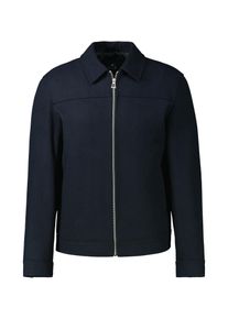 Blouson Lerros "Modischer Wollblouson", Herren, Gr. 58, blau (classic navy), 85% Polyester, 15% Wolle, Jacken Blouson