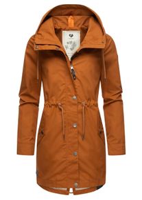 Parka Ragwear "Parka Canny", Damen, Gr. S, braun (cinnamon24), Obermaterial: 65% Polyester PES. 35% Baumwolle CO., Jacken Parka
