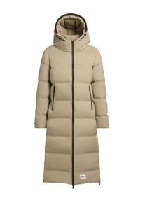 Steppmantel Khujo "Steppmantel Larea3-YM", Damen, Gr. XL, beige (tao sand), Obermaterial: 100% Nylon NY. Obermaterial: Futter: 100% Nylon NY. 100% Polyester PES., M&auml;ntel Steppmantel