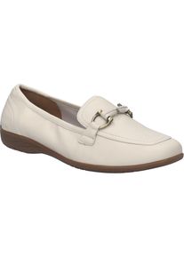 Ballerina Josef Seibel "Fenja 34, creme", Damen, Gr. 39, beige (creme), Obermaterial: 100% Rindsleder Leather cow., Schuhe Ballerina
