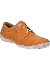Schn&uuml;rschuh Josef Seibel "Fergey 20, orange-kombi", Damen, Gr. 35, orange (orange, kombi), Obermaterial: 100% Rindsleder Leather cow., Schuhe Schn&uuml;rschuh