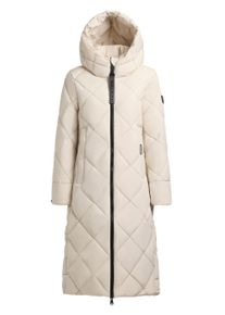 Steppmantel Khujo "Steppmantel Elow-YM", Damen, Gr. XL, beige (cotton cream), Obermaterial: 58% Polyester PES. 42% Polyester Pol. recyc.. Obermaterial: Futter: 58% Polyester PES. 42% Polyester Pol. recyc.. 100% Polyester PES., M&auml;ntel Steppmantel