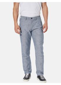 Anzughose Babista "Hose MARIVESTO", Herren, Gr. 54, N-Gr, blau (dunkelblau), Obermaterial: 54% Leinen LI. 46% Baumwolle CO., regular fit, Hosen Anzughose