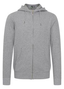 !Solid Kapuzensweatjacke SOLID "Kapuzensweatjacke SDSweat", Herren, Gr. XL, grau (lig grau m), Obermaterial: 75% Baumwolle CO. 25% Polyester PES., Sweatjacken Kapuzensweatjacke