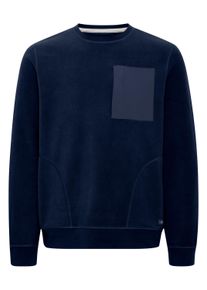 Longpullover Blend "Sweatshirt BHSweatshirt", Herren, Gr. XXL, blau (marineblaus), Obermaterial: 100% Polyester PES., Sweatshirts Longpullover