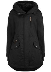 Parka oxmo "Parka OXBella", Damen, Gr. S, schwarz, Obermaterial: 100% Polyester PES., M&auml;ntel Parka