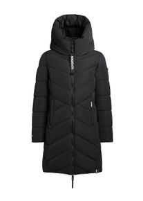 Wintermantel Khujo "Wintermantel Darka2-YM", Damen, Gr. XXL, schwarz, Obermaterial: 100% Polyester PES. Obermaterial: Futter: 100% Nylon NY. 100% Polyester PES., M&auml;ntel Wintermantel