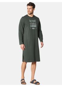 Pyjama Babista "Doppelpack Nachthemd STILARONI", Herren, Gr. L, grau, Obermaterial: 100% Baumwolle CO., Homewear-Sets Pyjama