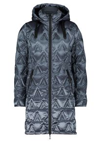 Daunenmantel Gil Bret "Daunenmantel mit Kapuze", Damen, Gr. 36, blau, Obermaterial: 55% Polyester PES. 45% Polyamid PA., M&auml;ntel Daunenmantel