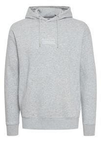 !Solid Longpullover SOLID "Sweatshirtkapuzenpul SDRubin", Herren, Gr. XL, grau (light grau melange), Obermaterial: 60% Baumwolle CO. 40% Polyester PES., Pullover Longpullover