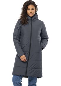 Steppmantel Jack Wolfskin "DEUTZER", Damen, Gr. S (36), blau (schwarz navy), Obermaterial: 100% Polyester, hoch geschlossener Ausschnitt, M&auml;ntel Steppmantel, W&auml;rmend, winddicht, &Uuml;bergangsjacke