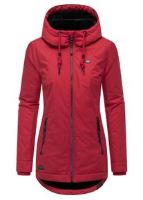 Winterjacke Ragwear "Winterjacke Zuzka Winter", Damen, Gr. XS, rot (dunkelrot25), Obermaterial: 100% Polyester PES. Obermaterial: Futter: 100% Polyester PES. 100% Polyester PES., Jacken Winterjacke