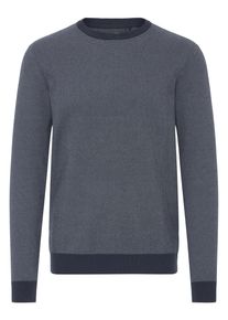 Strickfleece-Pullover Blend "Strickpullover BHBAAL", Herren, Gr. M, schwarz (salute), Obermaterial: 70% Baumwolle CO. 30% Nylon NY., Pullover Strickfleece-Pullover