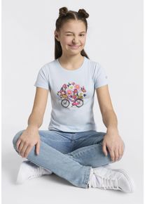 T-Shirt CMP, M&auml;dchen, Gr. 164, sky blau, Obermaterial: 100% Baumwolle, Shirts T-Shirt, f&uuml;r Kinder