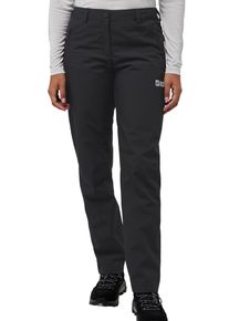Outdoorhose Jack Wolfskin "PARANA PANTS W", Damen, Gr. 42, Normalgr&ouml;&szlig;en, schwarz, Obermaterial: 100% Polyester. Futter: 100% Polyester, Hosen Outdoorhose