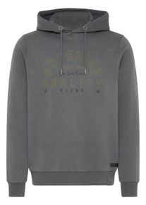 Kapuzenpullover Blend "Hoodie BHSuno", Herren, Gr. L, grau (iron gate), Obermaterial: 80% Polyester PES. 20% Baumwolle CO., Pullover Kapuzenpullover