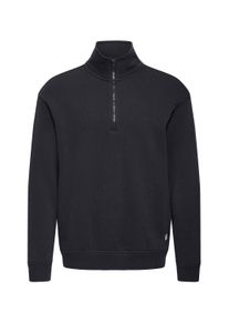 Troyer Blend "Longsweatshirt BHMBriso", Herren, Gr. S, schwarz, Obermaterial: 60% Baumwolle CO. 40% Polyester PES., Pullover Troyer