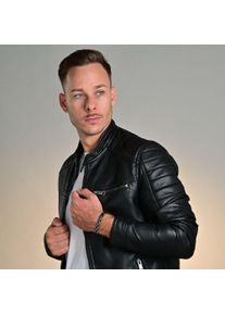 Adelia&acute;s Gliederarmband ADELIA&acute;S "Herren Armband &iquest; Gliederarmband aus Edelstahl 21 cm" Gr. 21, silber, Armb&auml;nder, Damen, Edelstahl, Gliederarmband