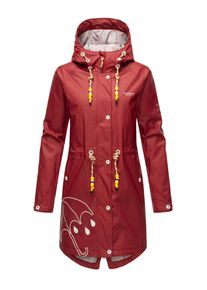 Outdoorjacke Marikoo "Marikoo Dancing Umbrella Damen Jacke B924", Damen, Gr. M, rot (blood rot), Obermaterial: 70% Polyester PES. 30% Polyurethan PU., Jacken Outdoorjacke