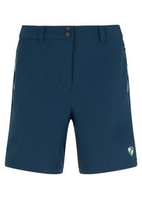 Radhose Ziener "NAKOA-Z", Damen, Gr. 46, EURO-Gr&ouml;&szlig;en, blau (hale navy), Obermaterial: 100% Polyester; Obermaterial 2: 98% Polyester, 2% Elasthan, Hosen Radhose