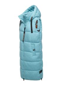 Steppweste Navahoo "Steppweste Schnuffelchen", Damen, Gr. XL, blau (sky blau), Obermaterial: 100% Polyester PES. Futter: 100% Polyester PES. 100% Polyester PES., Westen Steppweste