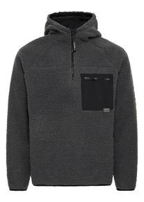 Hoodie 11 Project "Hoodie PRRone", Herren, Gr. XL, grau (forged iron), Obermaterial: 100% Polyester PES., Sweatshirts Hoodie