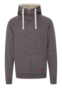 Kapuzensweatjacke Blend "Kapuzensweatjacke BHSpeedy", Herren, Gr. S, grau (pewter mix), Obermaterial: 70% Baumwolle CO. 30% Polyester PES., Sweatjacken Kapuzensweatjacke