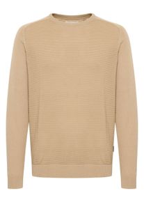 Strickfleece-Pullover Blend "Strickpullover BHPullover", Herren, Gr. 3XL, beige (cornstalk), Obermaterial: 100% Polyester PES., Pullover Strickfleece-Pullover