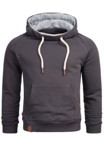 Kapuzenpullover Alessandro Salvarini "Alessandro Salvarini Herren Hoodie AS290", Herren, Gr. L, grau (anthrazit), Obermaterial: 65% Baumwolle CO. 35% Polyester PES., Sweatshirts Kapuzenpullover
